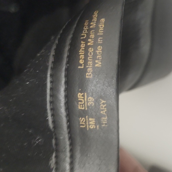 Sam Edelman Hilary Black Leather 3/4 Pointed Toe Boots 9M - Picture 11 of 15